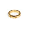 22K Gold CH Plus Band Ring