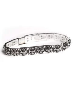 CH Plus Square Pattern Bracelet