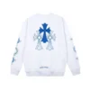 Chrome Hearts Blue Logo Crewneck Sweatshirt