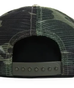 Chrome Hearts CH Hollywood Trucker Hat – Black Camo