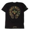 Chrome Hearts Camouflage Cemetery Cross Pocket Tee