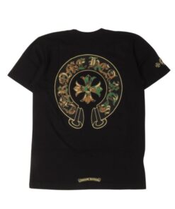 Chrome Hearts Camouflage Cemetery Cross Pocket Tee