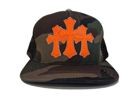 Chrome Hearts Cemetery Trucker Hat – Camo