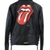 Chrome Hearts Lip and Tongue JJ Dean Biker Jacket