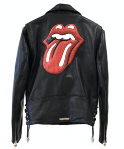 Chrome Hearts Lip and Tongue JJ Dean Biker Jacket