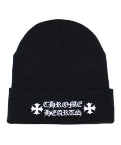 Chrome Hearts Logo Beanie – Black