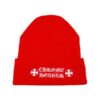 Chrome Hearts Logo Beanie – Red