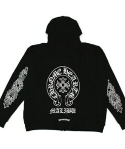 Chrome Hearts Malibu Exclusive Horse Shoe Zip Up Hoodie