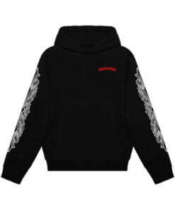 Chrome Hearts Matty Boy Flower Chomper Hoodie – Black