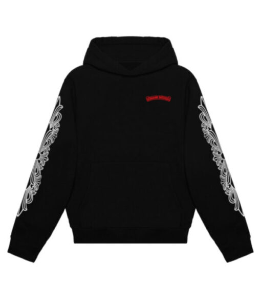 Chrome Hearts Matty Boy Flower Chomper Hoodie – Black