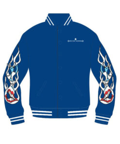 Chrome Hearts Matty Boy Space Jacket – Blue