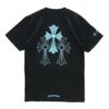 Chrome Hearts Triple Cross Logo S S T-Shirt