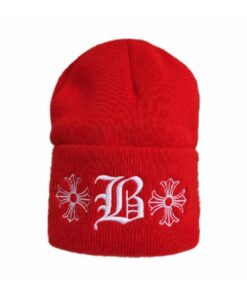 Chrome Hearts x Bella Hadid Beanie – Red