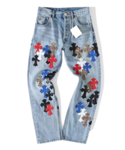 Chrome Style Levi’s Hearts Red Jeans