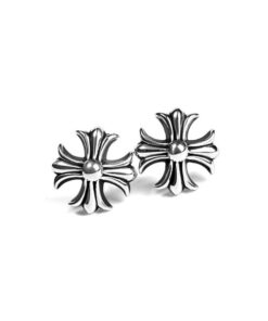 Cross Cut out Stud Earring